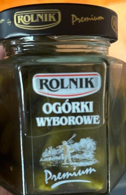 Zdjęcia - Rolnik Premium Ogórki wyborowe 295 g