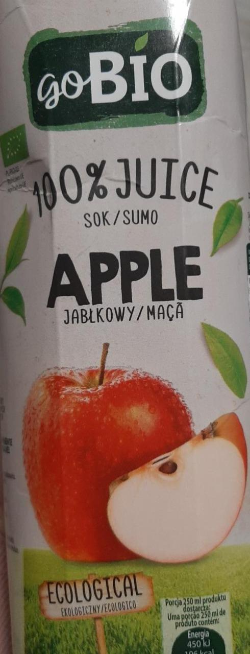 Zdjęcia - goBIO 100% juice Apple 