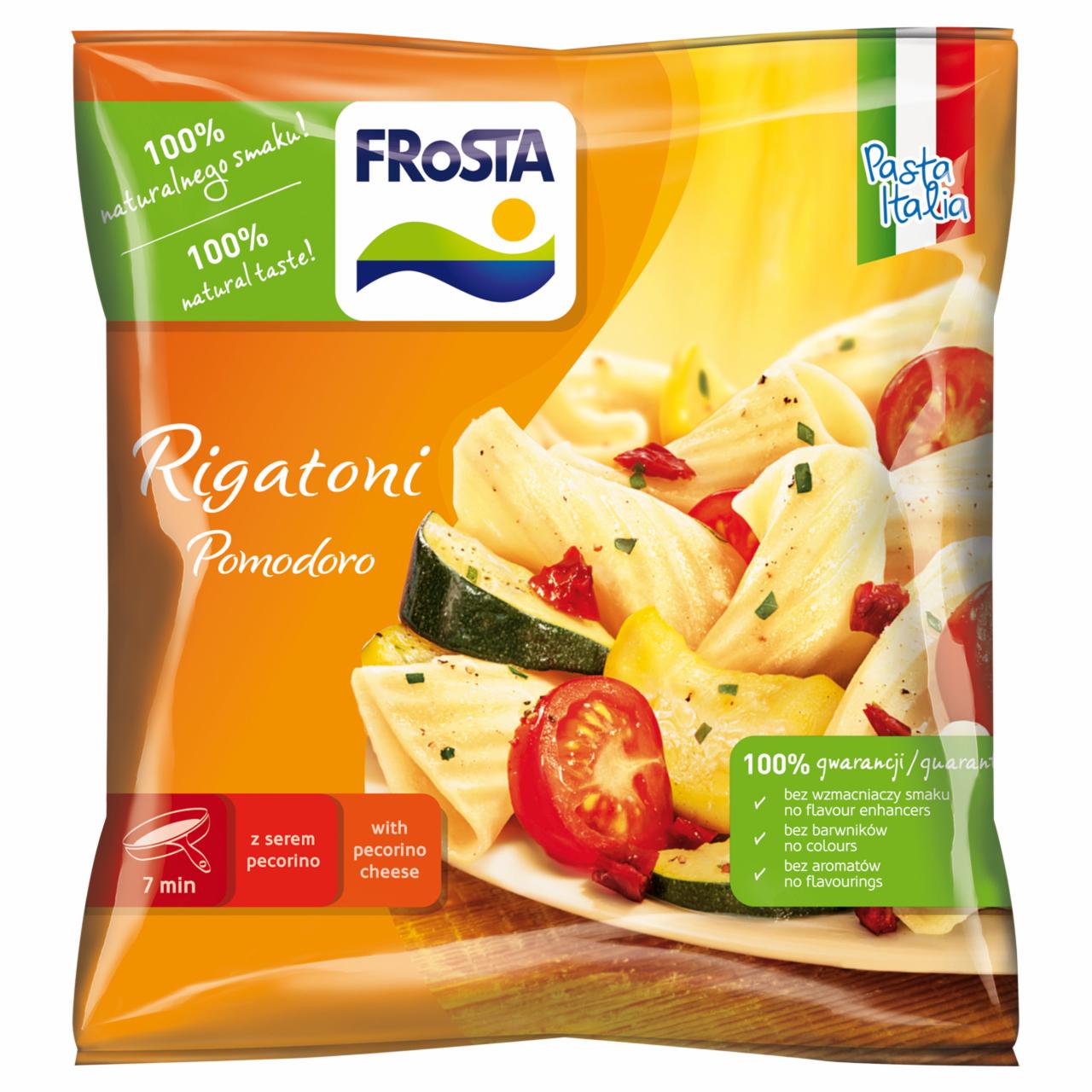 Zdjęcia - FRoSTA Rigatoni Pomodoro Włoskie danie 500 g