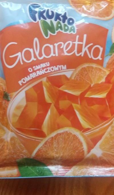 Zdjęcia - Galaretka o smaku pomarańczowym Frukto Nada