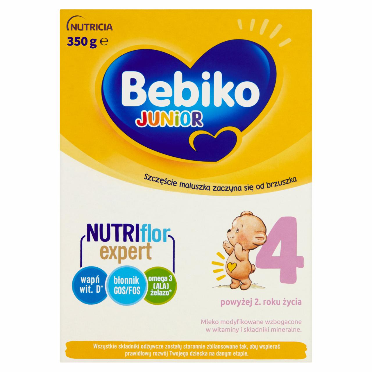 Zdjęcia - Bebiko Junior 4 Mleko modyfikowane dla dzieci powyżej 2. roku życia 350 g