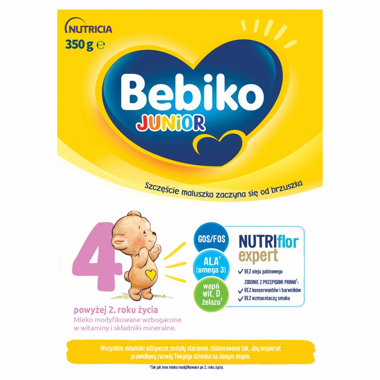 Zdjęcia - Bebiko Junior 4 Mleko modyfikowane dla dzieci powyżej 2. roku życia 350 g