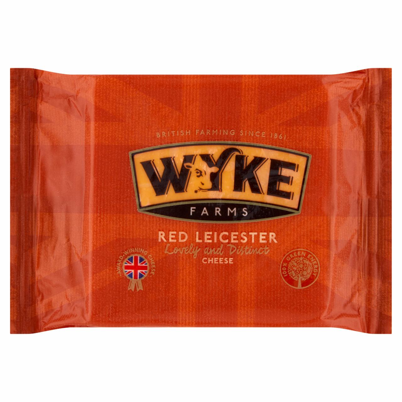Zdjęcia - Wyke Farms Ser Red Leicester 200 g