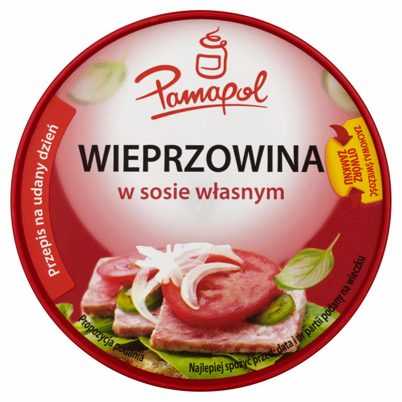 Zdjęcia - Pamapol Wieprzowina w sosie własnym 300 g