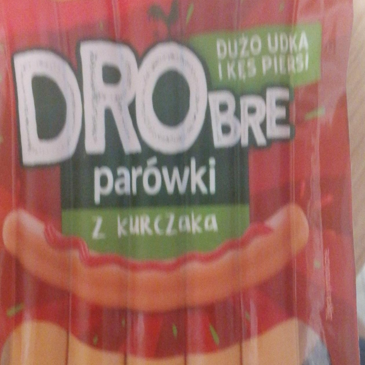 Zdjęcia - drobre parówki z kurczaka Drosed