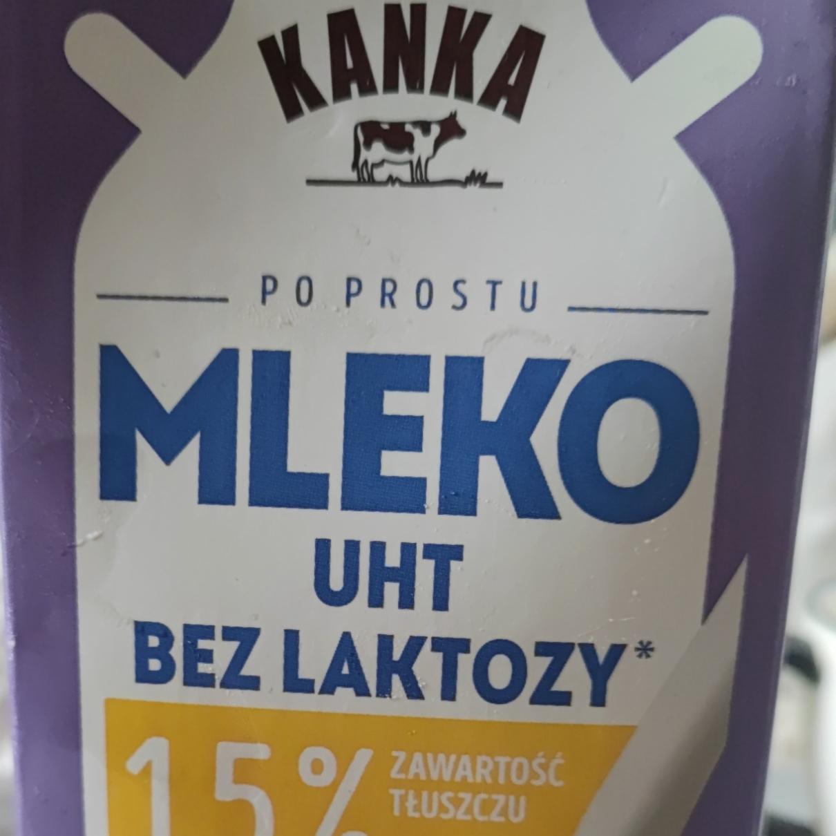 Zdjęcia - Mleko UTH bez laktozy 1,5% Kanka