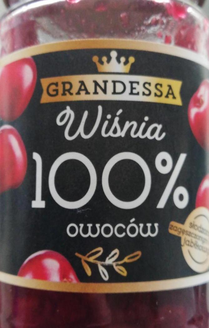 Zdjęcia - Grandessa wiśnia 100% owoców