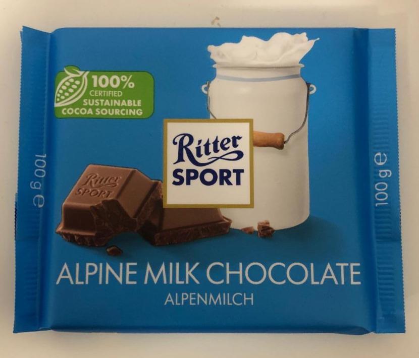Zdjęcia - Alpine Milk Chocolate Ritter Sport