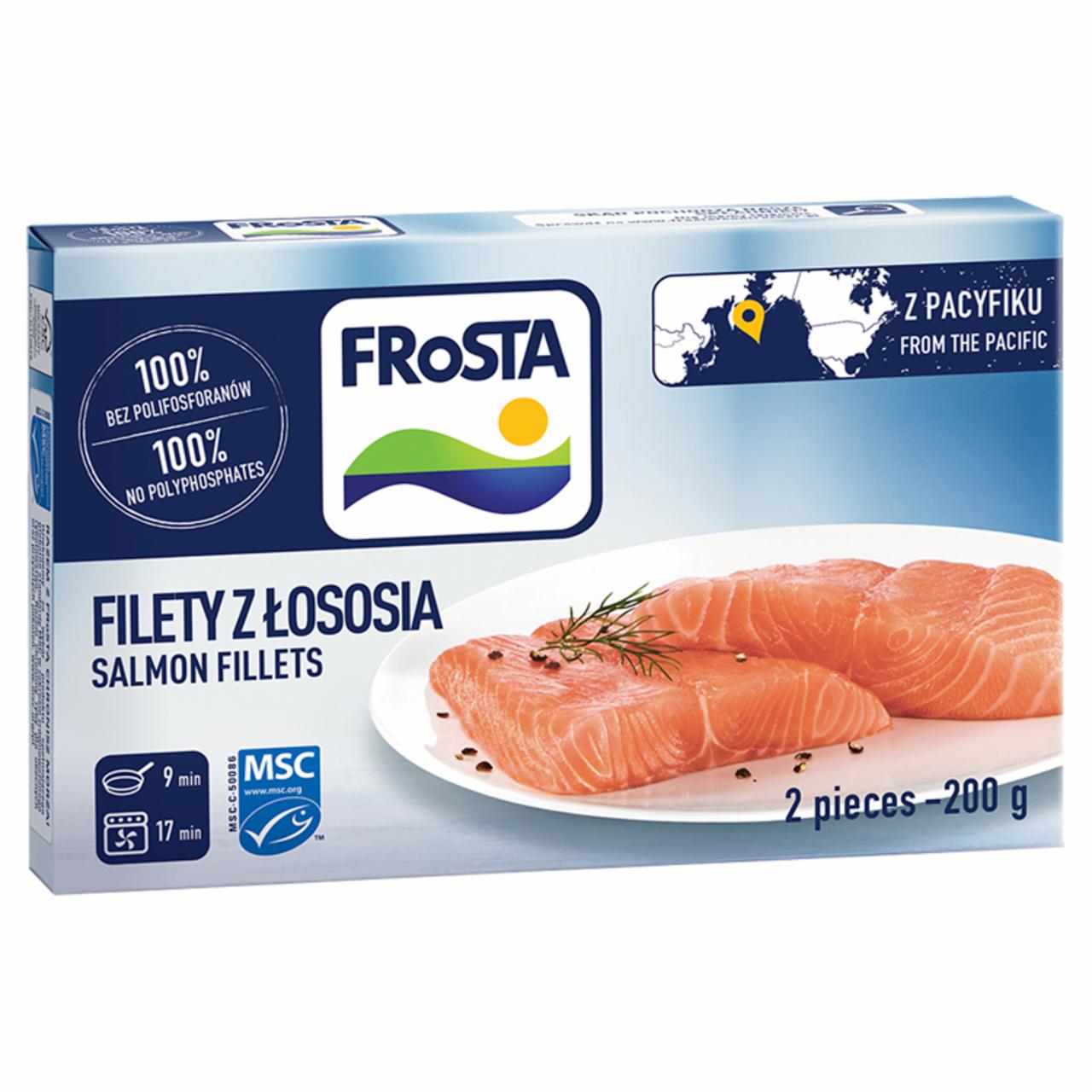 Zdjęcia - FRoSTA Filety z łososia 200 g (2 sztuki)