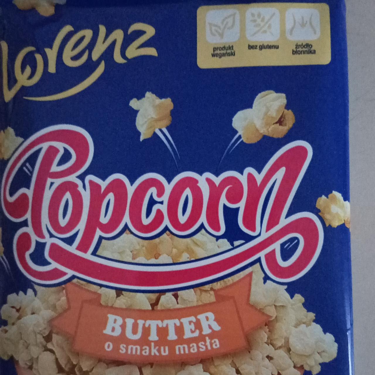 Zdjęcia - Popcorn butter o smaku masła Lorenz