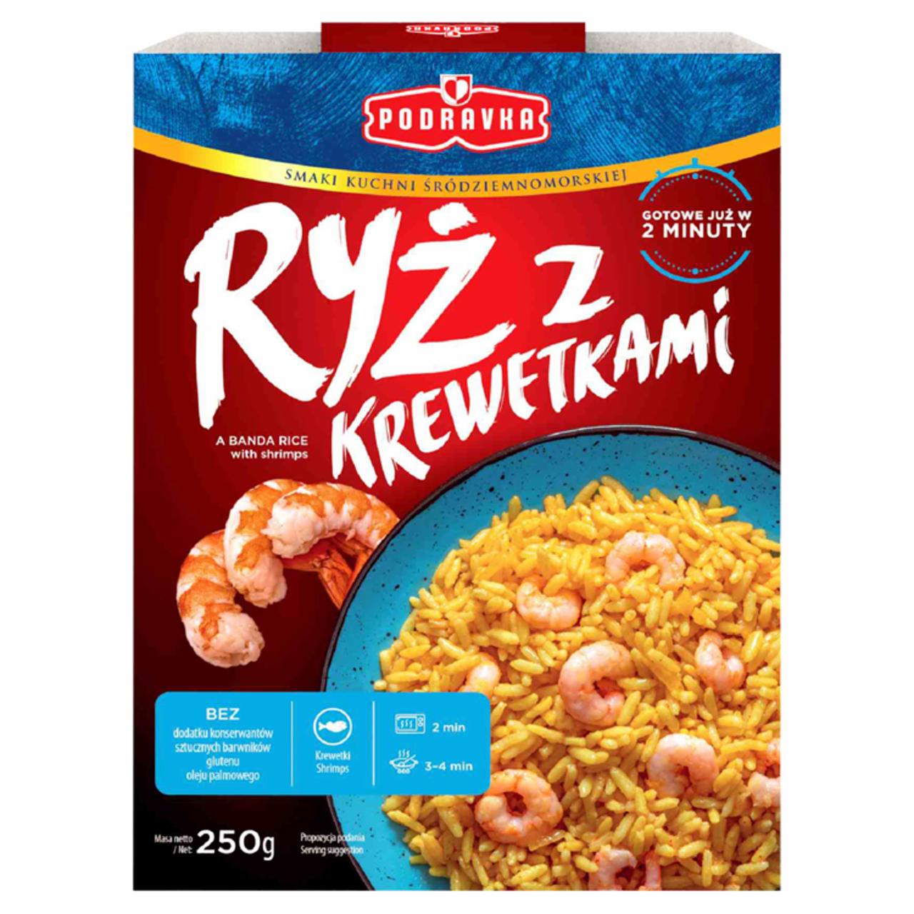 Zdjęcia - Podravka Ryż z krewetkami 250 g