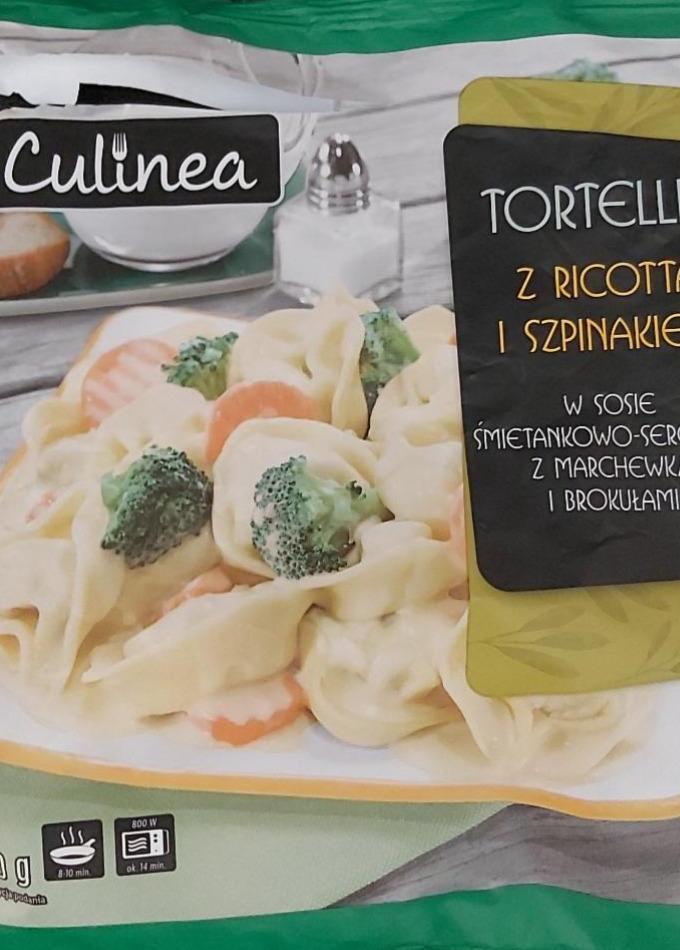 Zdjęcia - Tortellini z ricottą i szpinakiem Culinea