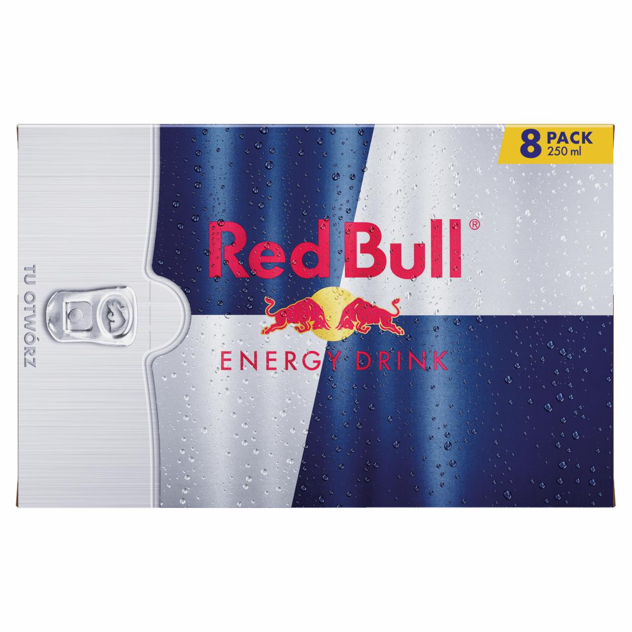 Zdjęcia - Red Bull Napój energetyczny 8 x 250 ml