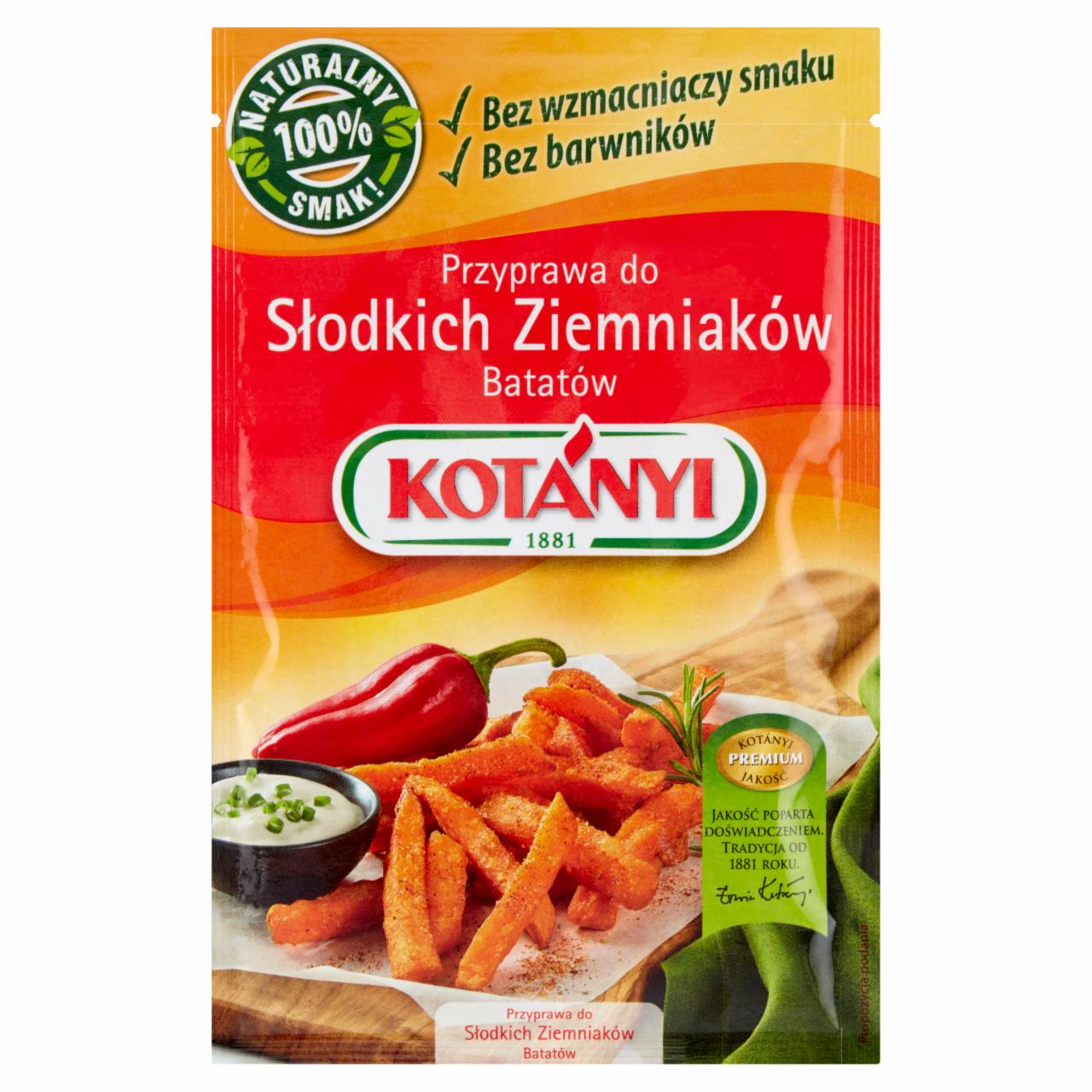 Zdjęcia - Kotányi Przyprawa do słodkich ziemniaków batatów 20 g