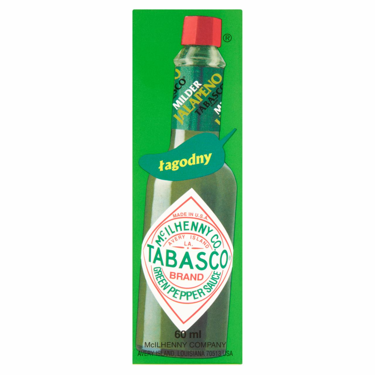 Zdjęcia - Tabasco Sos z zielonej papryki Jalapeño 60 ml