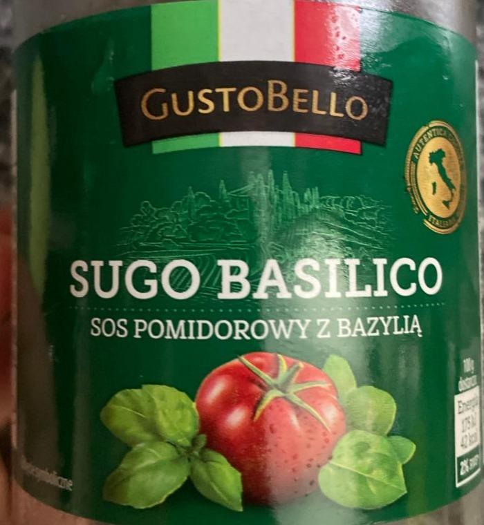 Zdjęcia - Sugo basilico sos pomidorowy z bazylią GustoBello