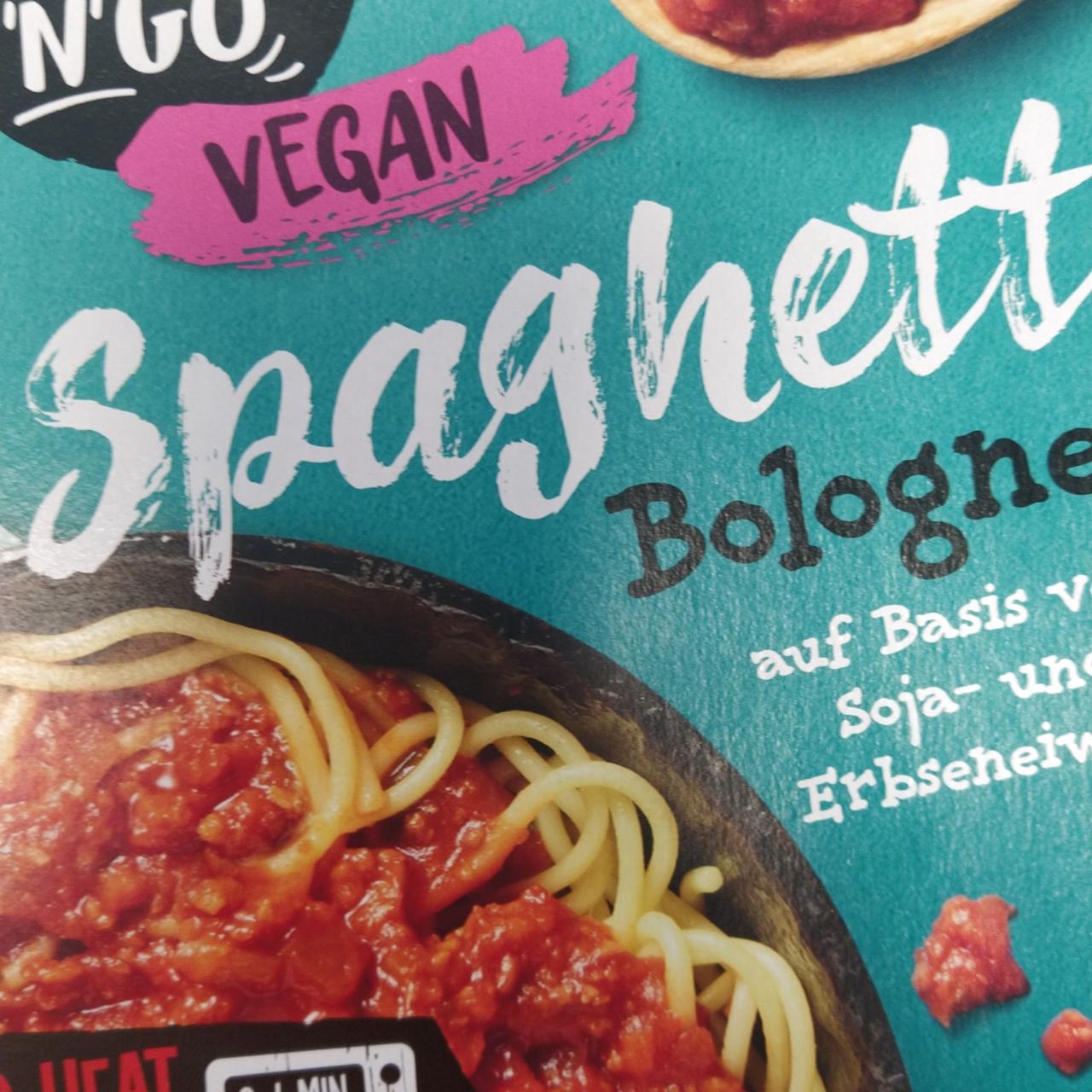 Zdjęcia - spaghetti bolognese vegan fresh'n'go
