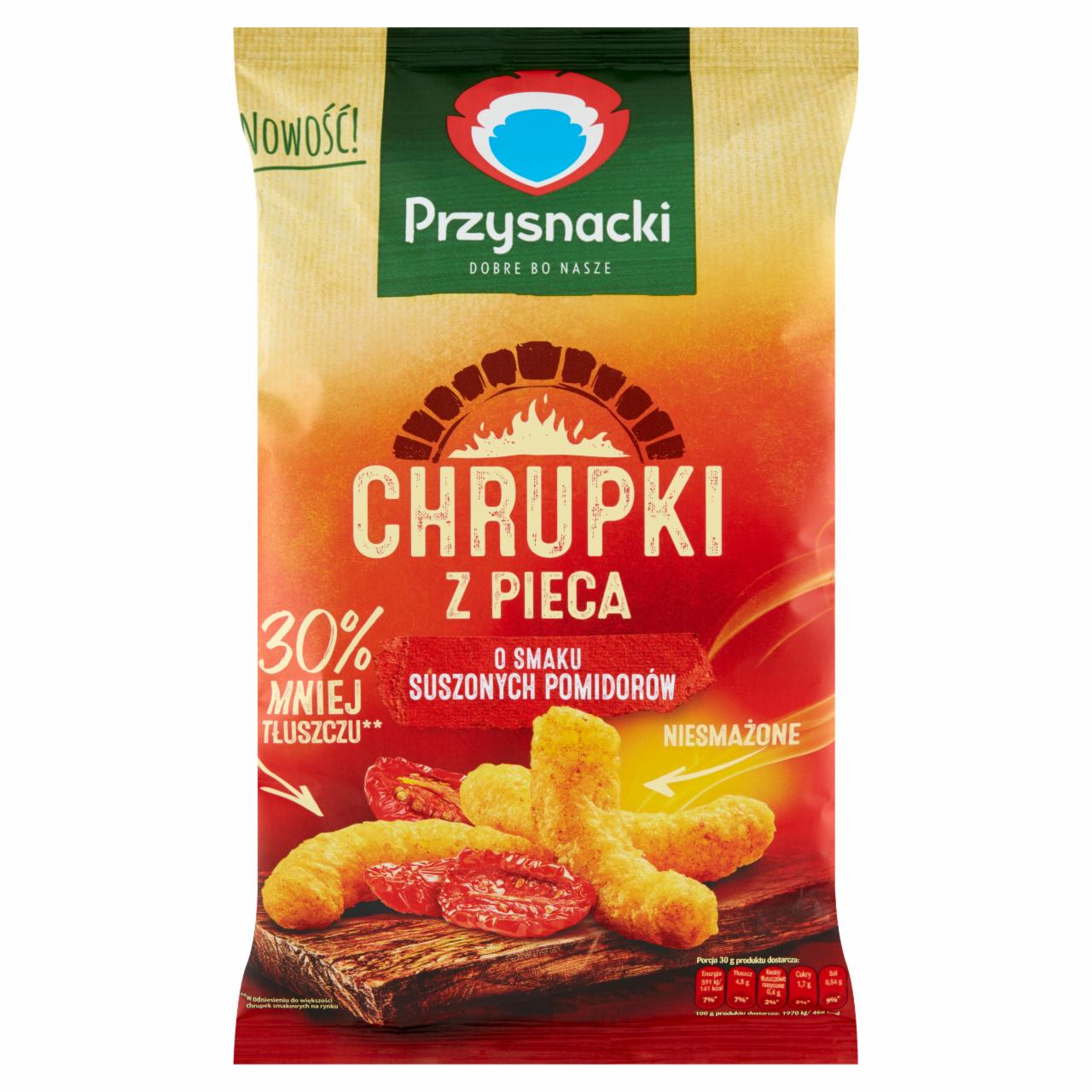 Zdjęcia - Przysnacki Chrupki z pieca o smaku suszonych pomidorów 70 g