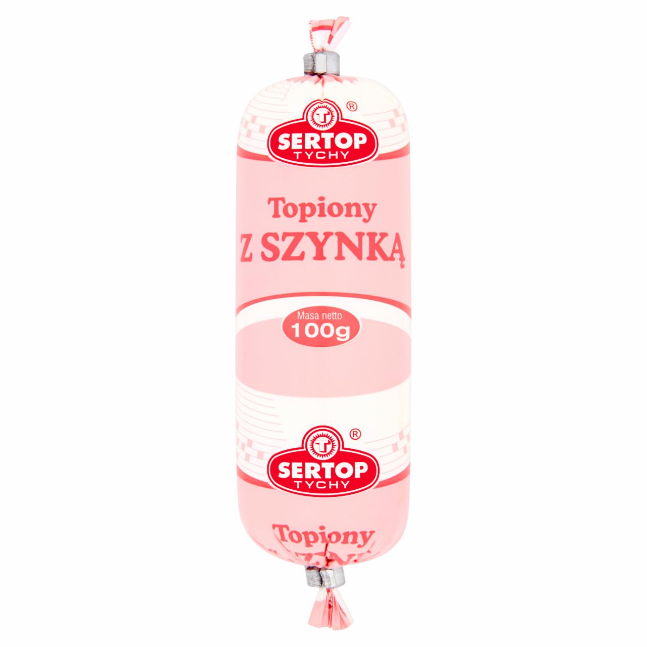 Zdjęcia - Sertop Tychy Produkt seropodobny topiony z szynką 100 g