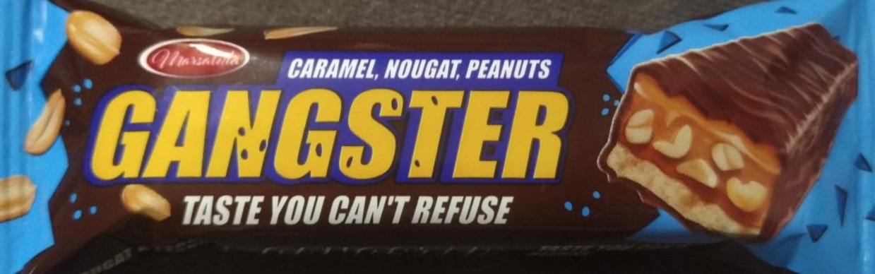 Zdjęcia - gangster caramel nougat peanuts