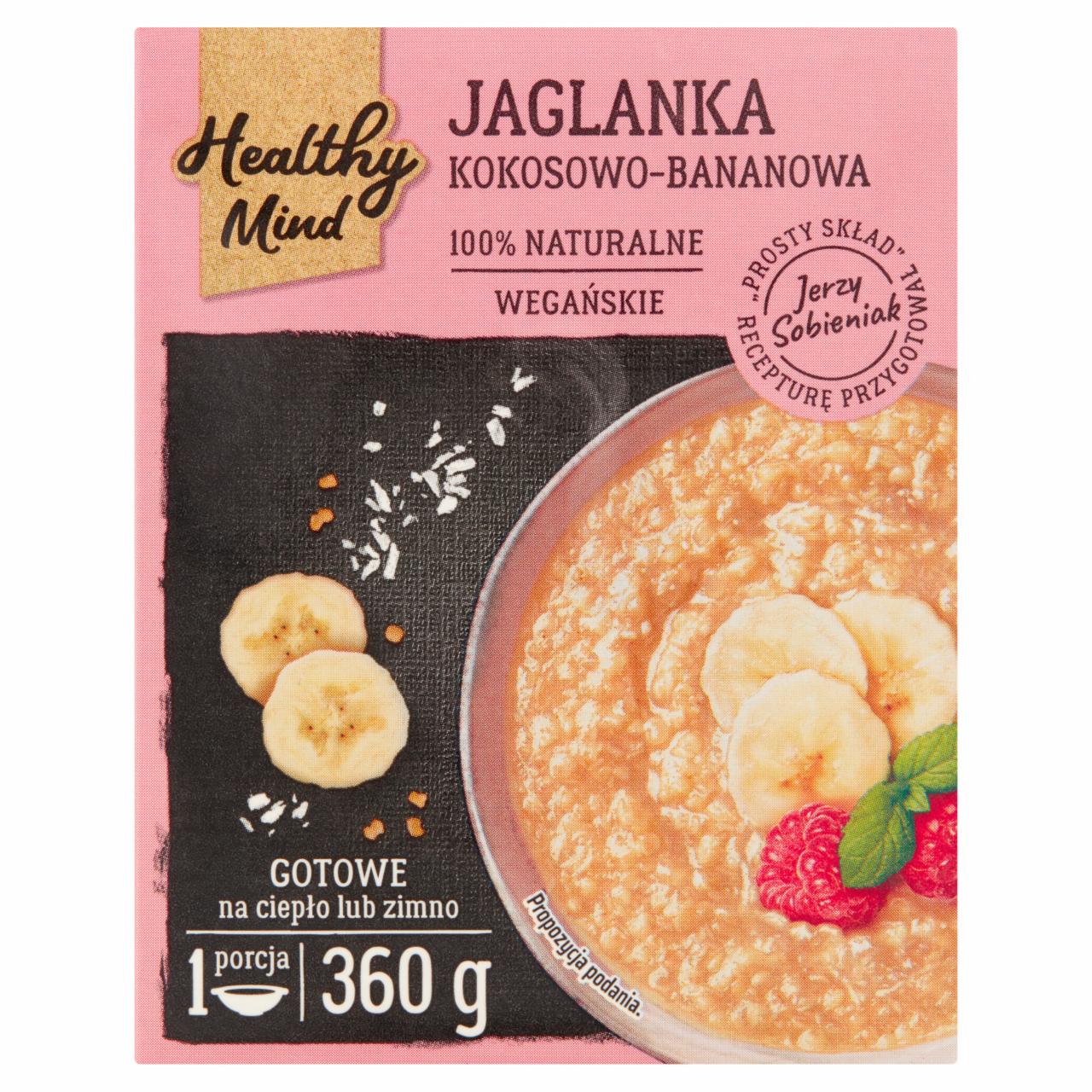 Zdjęcia - Healthy Mind Jaglanka kokosowo-bananowa 360 g