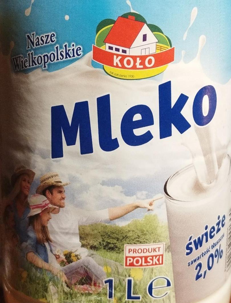 Zdjęcia - Mleko świeże 2,0% Koło