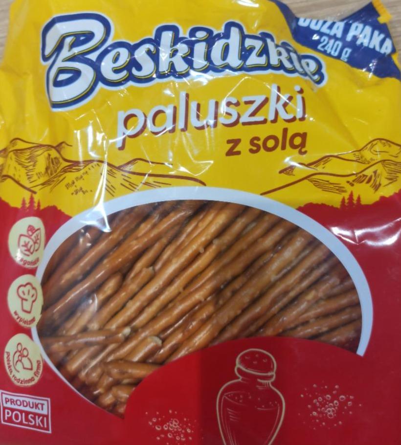 Zdjęcia - Beskidzkie Paluszki z solą 240 g