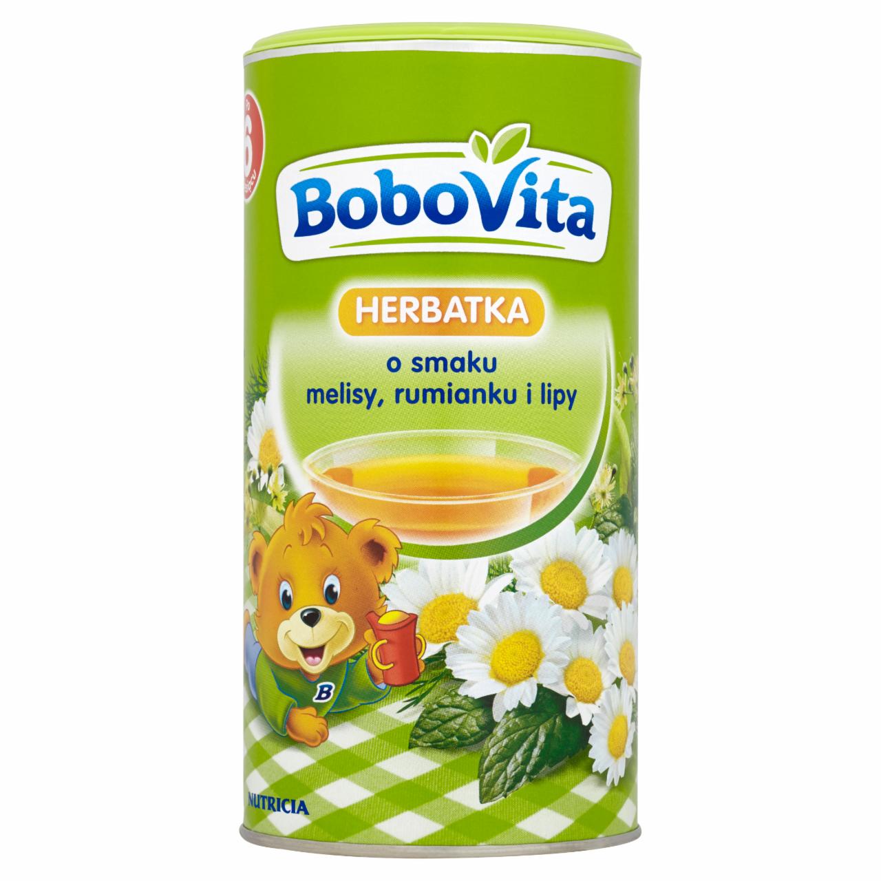 Zdjęcia - BoboVita Herbatka o smaku melisy rumianku i lipy po 6 miesiącu 200 g