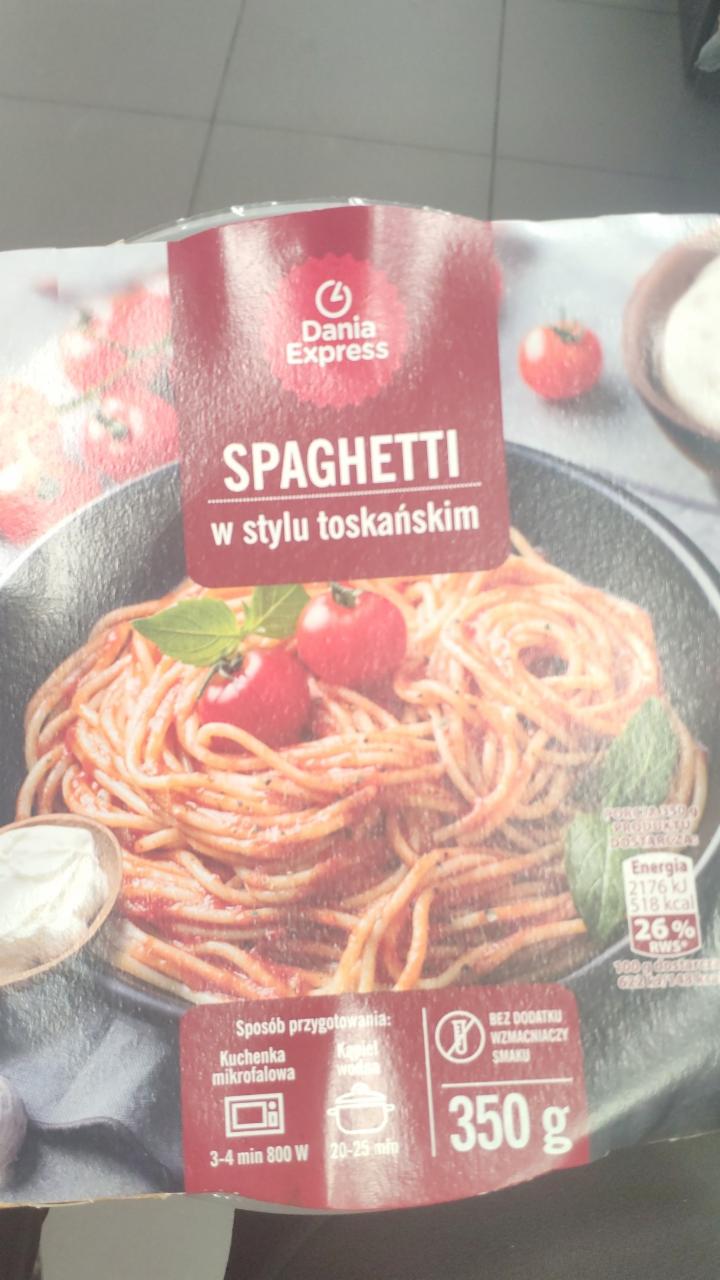 Zdjęcia - Spaghetti dania expres