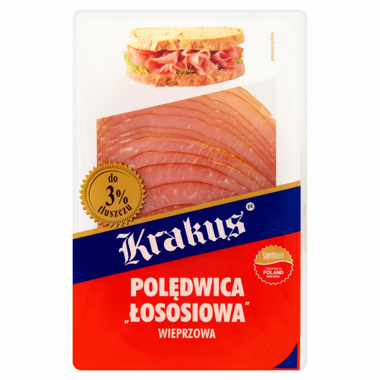 Zdjęcia - Krakus Polędwica łososiowa wieprzowa 100 g