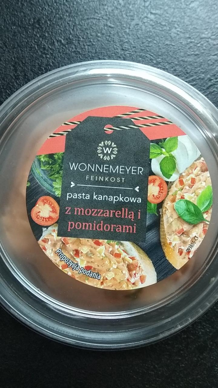 Zdjęcia - pasta kanapkowa z mozzarellą i pomidorami wonnemeyer