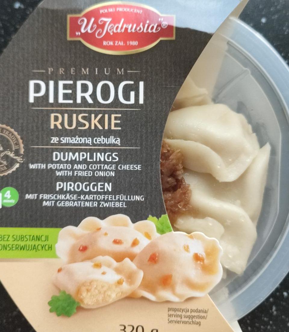 Zdjęcia - Pierogi ruskie ze smażoną cebulką premium U Jędrusia