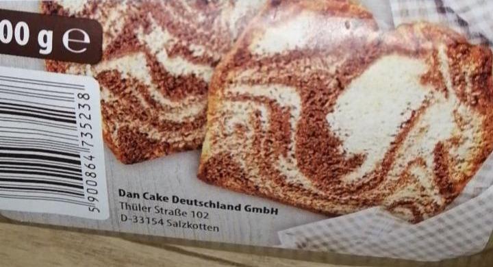 Zdjęcia - Dan Cake Babka piaskowa marmurkowa 600 g