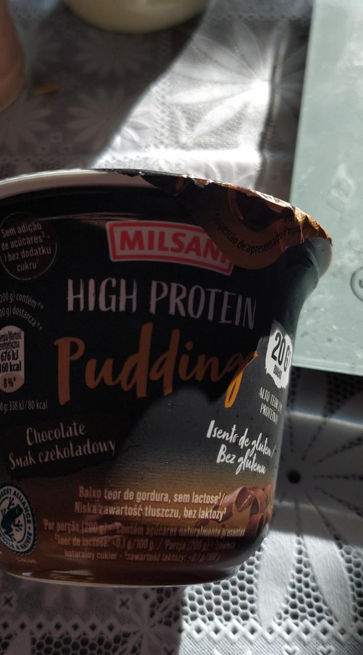Zdjęcia - pudding milsant high protein