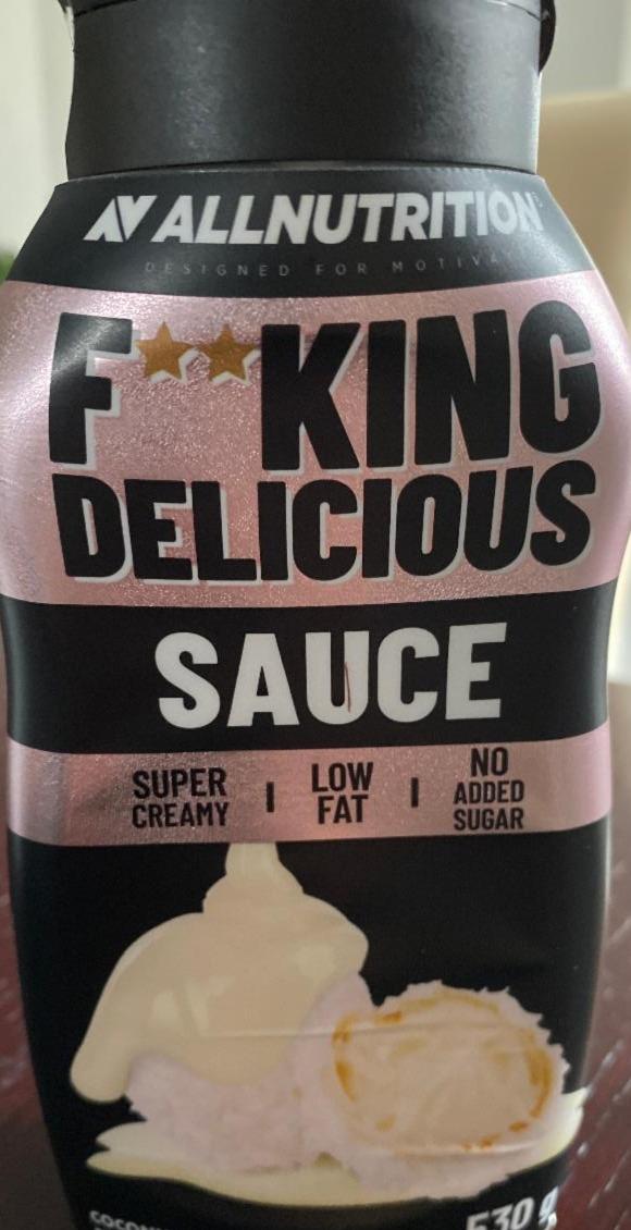 Zdjęcia - F**king delicious sauce coconut Allnutrition