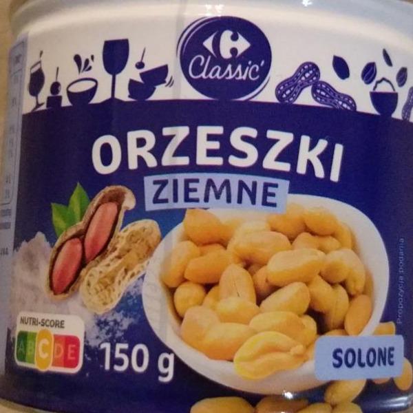 Zdjęcia - Orzeszki ziemne solone Carrefour