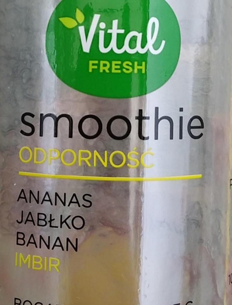 Zdjęcia - smoothie odporność ananas jabłko banan imbir vital fresh