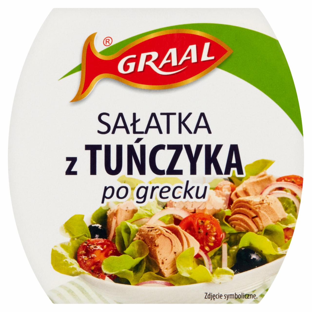 Zdjęcia - Graal Sałatka z tuńczyka po grecku 160 g