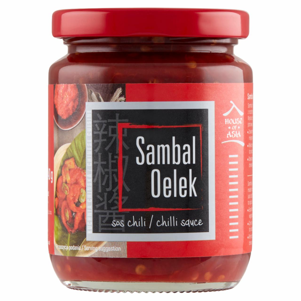 Zdjęcia - House of Asia Sos chili sambal oelek 240 g