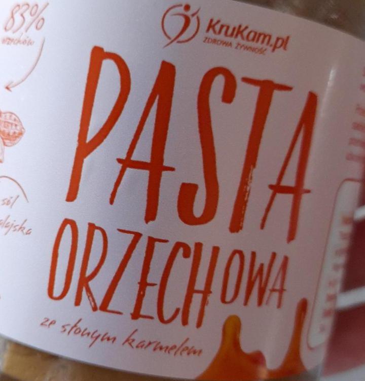 Zdjęcia - Pasta orzechowa ze słonym karmelem Krukam