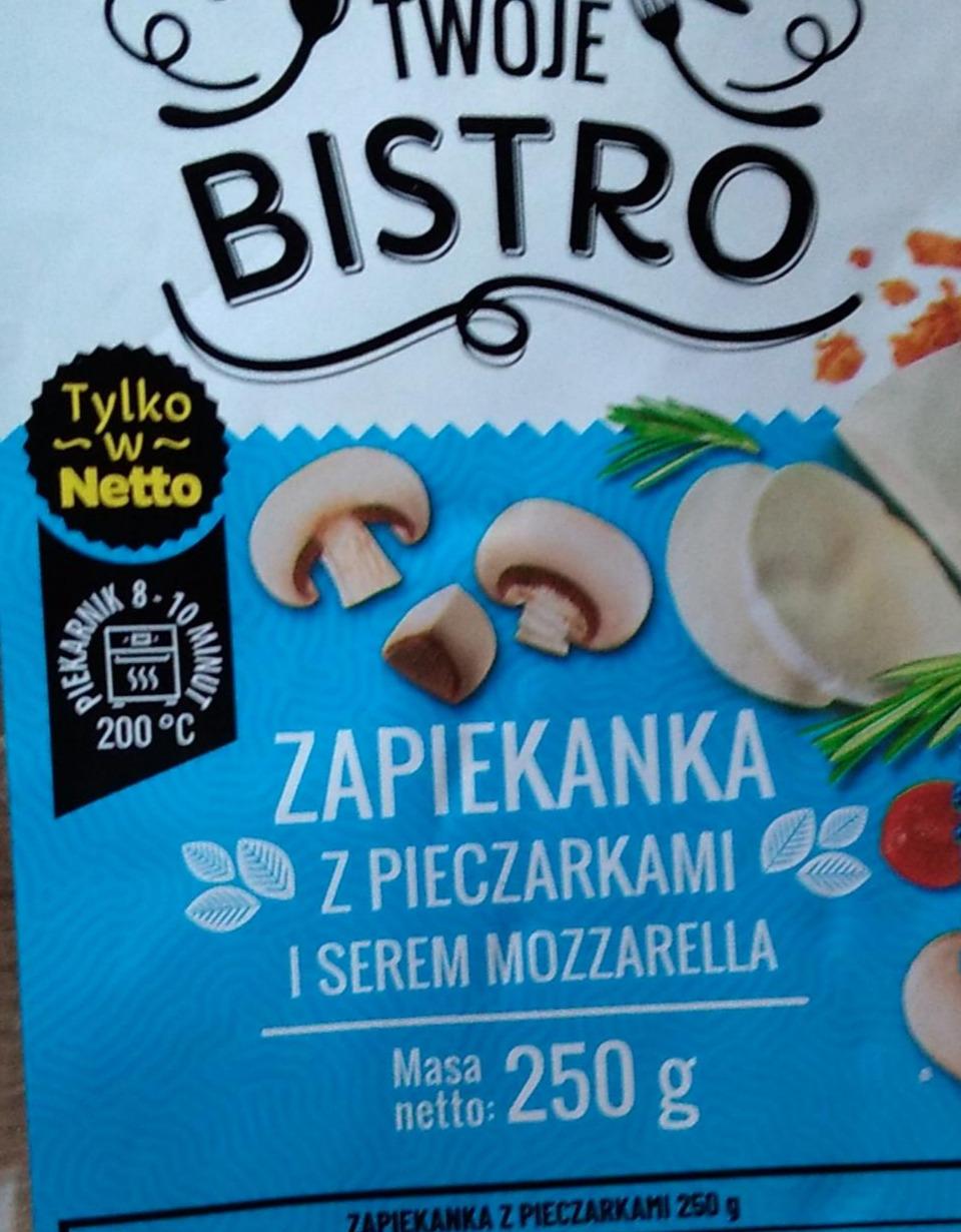 Zdjęcia - Zapiekanka z oieczarkami i serem mozzarella Twoje Bistro