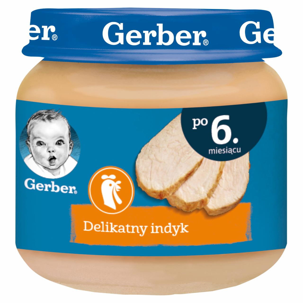 Zdjęcia - Gerber Delikatny indyk dla niemowląt po 6. miesiącu 80 g