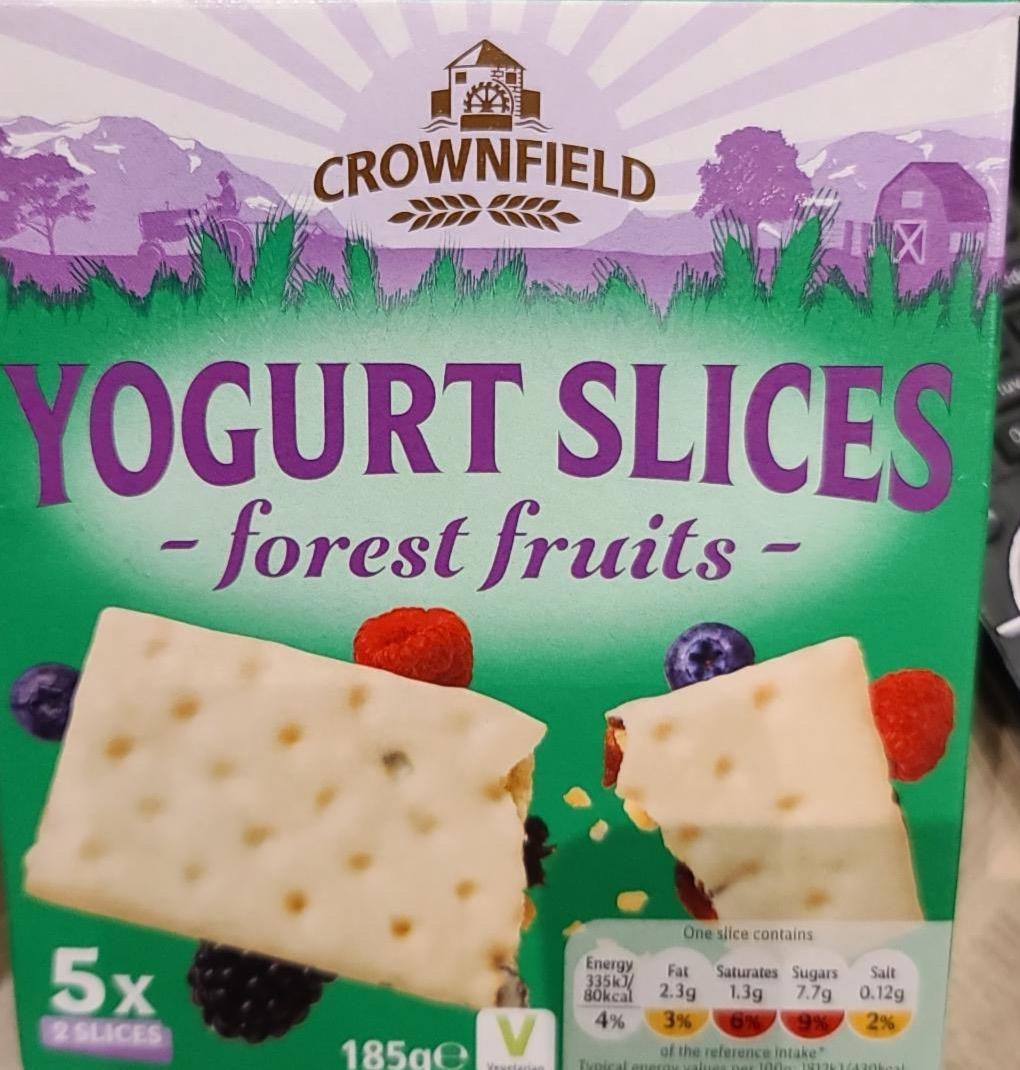 Zdjęcia - Yogurt Slices forest fruits Crownfield