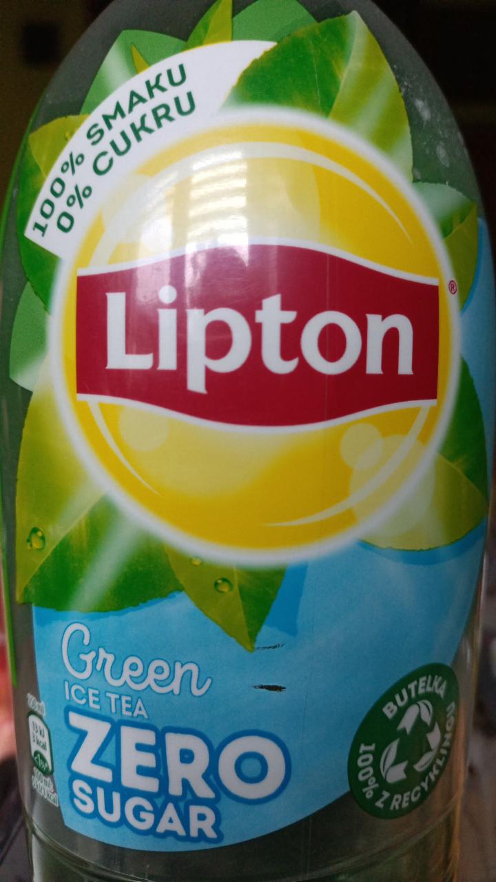 Zdjęcia - Lipton Ice Tea Green Zero Sugar Napój niegazowany 1,5 l