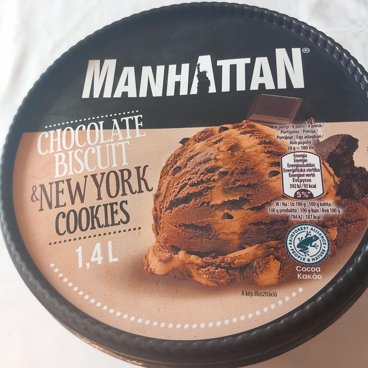 Zdjęcia - Manhattan chocolate biscuit Nestle