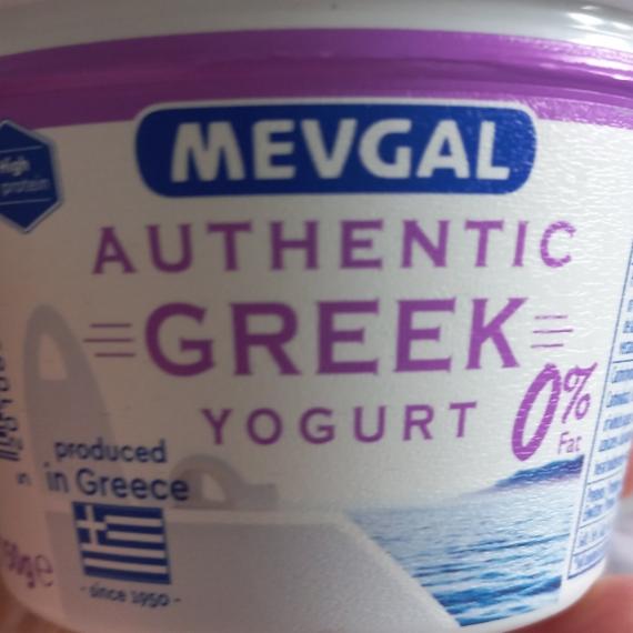 Zdjęcia - Authentic greek yogurt 0% Mevgal