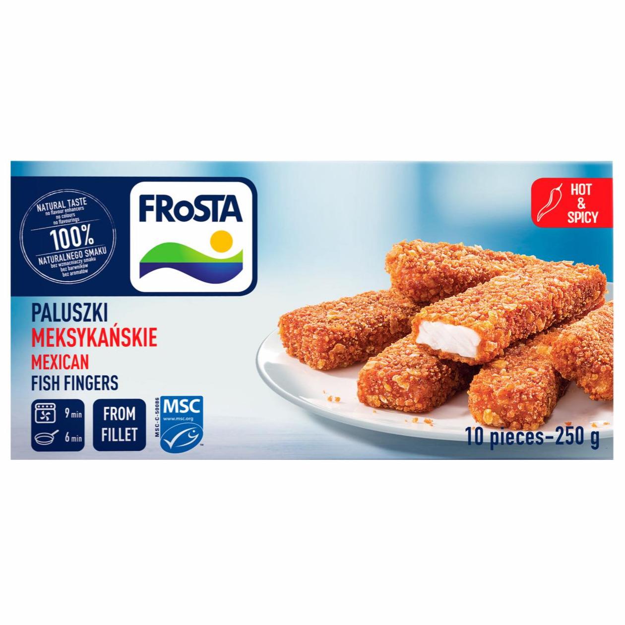 Zdjęcia - FRoSTA Paluszki rybne po meksykańsku 250 g (10 sztuk)