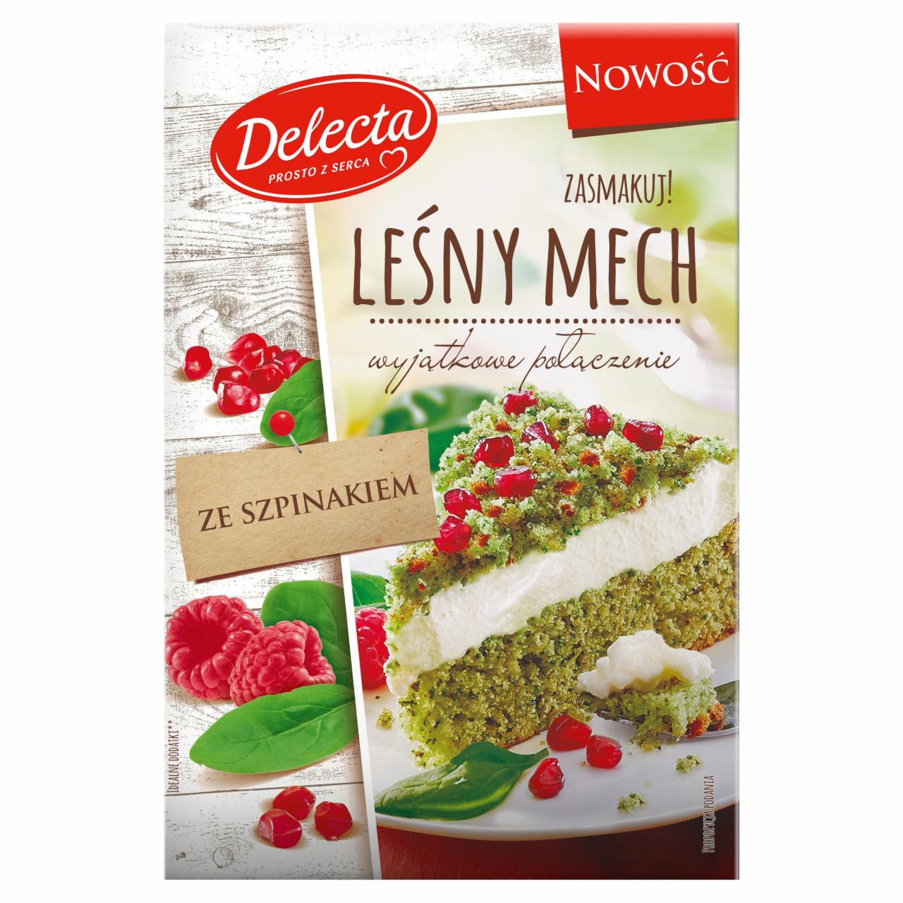 Zdjęcia - Delecta Leśny mech mieszanka do domowego wypieku ciasta 410 g