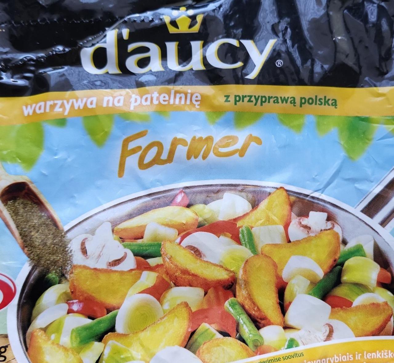 Zdjęcia - Warzywa na patelnię Farmer z przyprawą polską mrożone Daucy