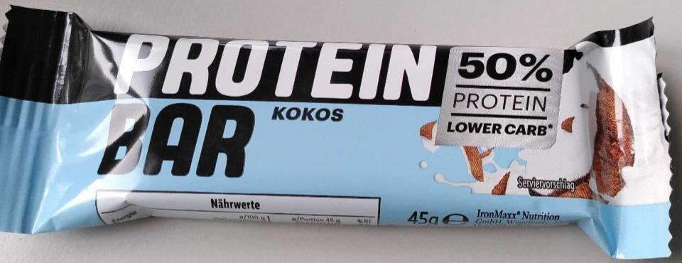 Zdjęcia - Protein bar z kokosem IronMaxx Nutrition GmbH